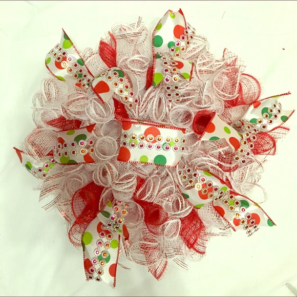 Polka Dots wreath - Picture 1 of 4